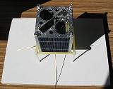 Our first prototype of minimal CubeSat core (28.05.2005)